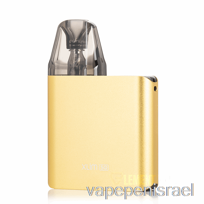 Vape Israel Oxva Xlim Sq Kit חד פעמי זהב